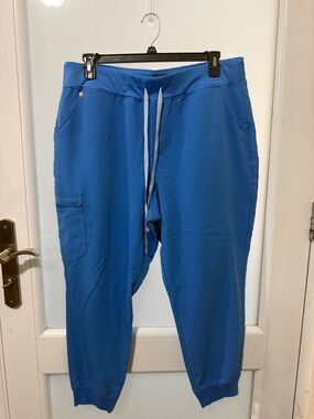 Figs Cobalt Blue Drawstring Jogger Pants